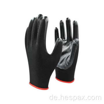 Hespax Factory Anti-Oil-Nitril-Handhandschuhe Mechanikerreparatur